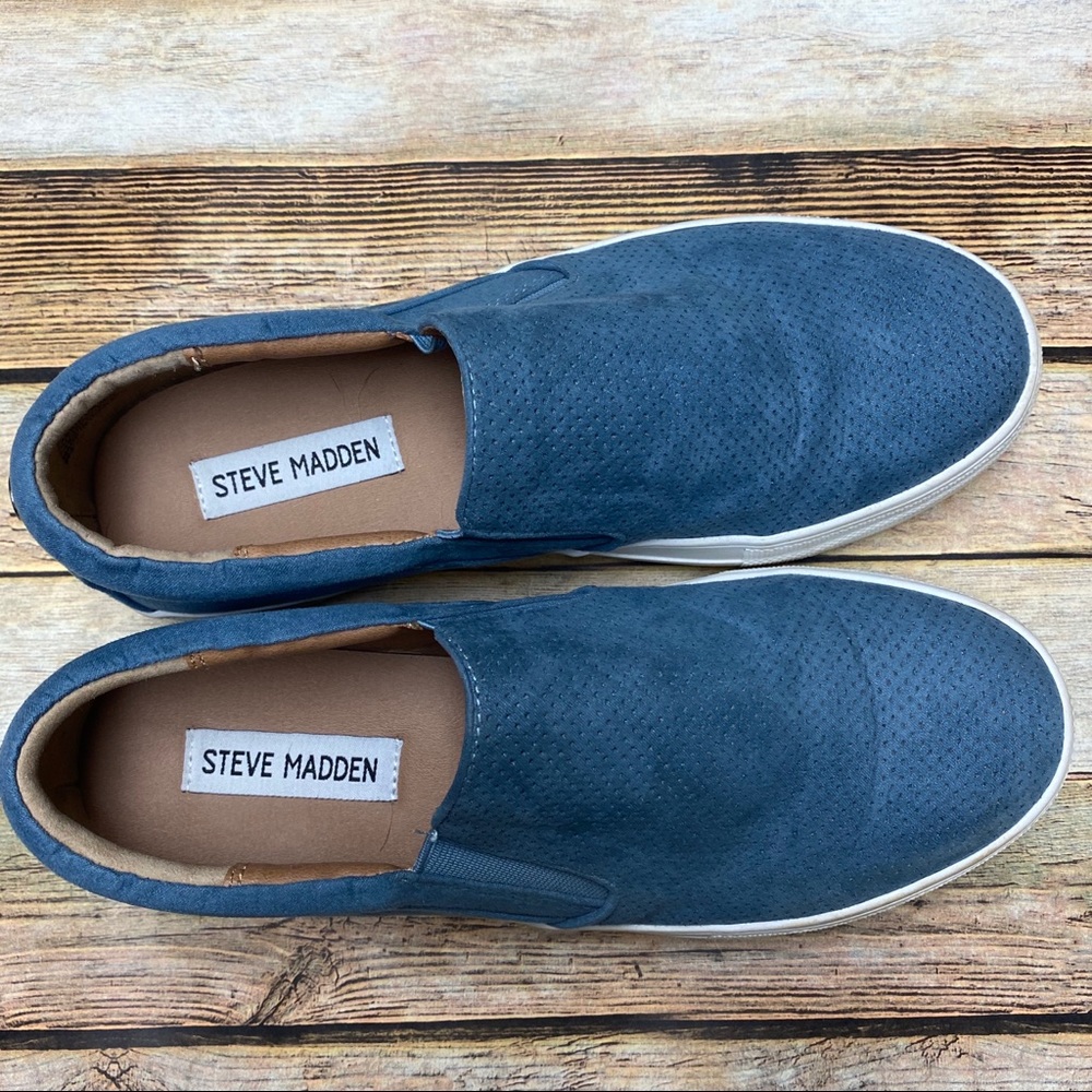 Steve Madden Giovana Perforated Slip-on Sneakers - Picture 2 of 8